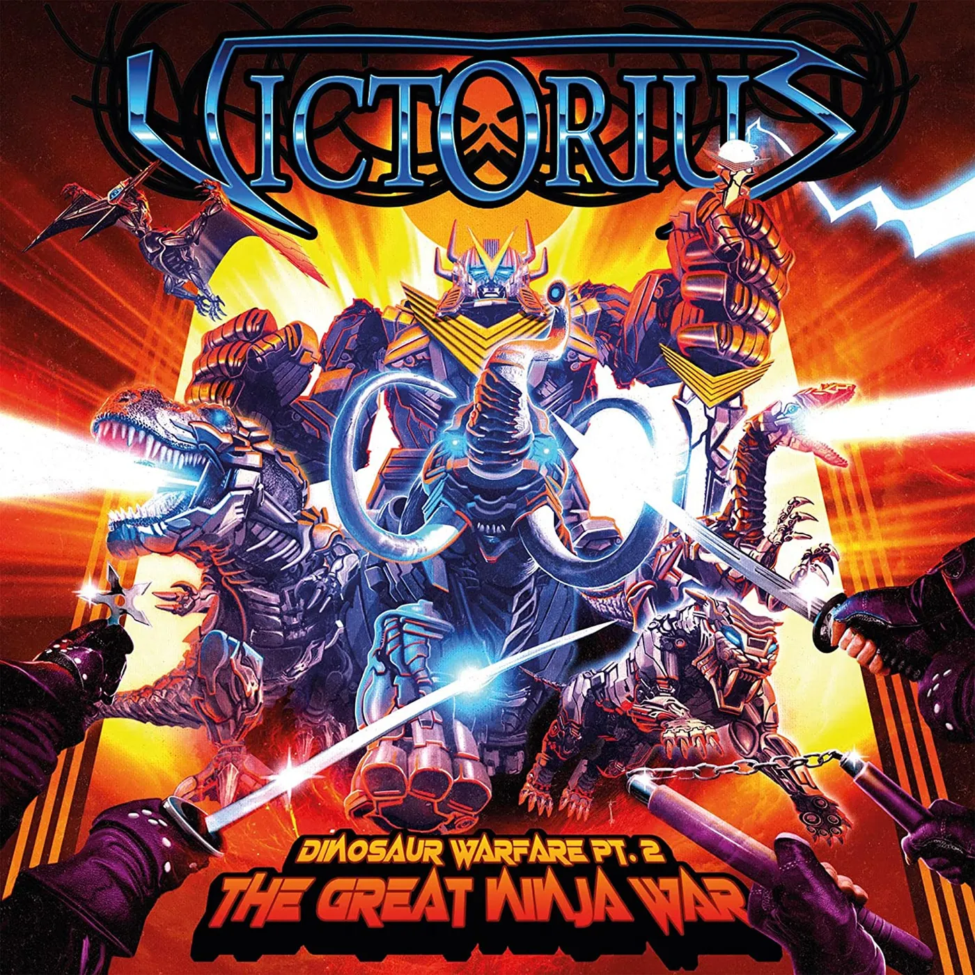 Victorius DINOSAUR WARFARE PT. 2 THE GREAT NINJA WAR CD