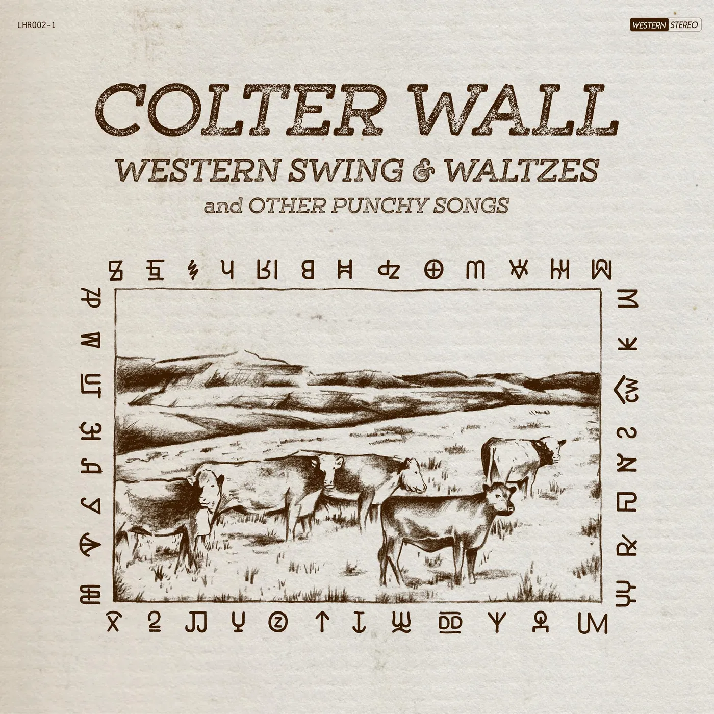 Colter Wall WESTERN SWING & WALTZES & OTHER PUNCHY SONGS Vinyl Record