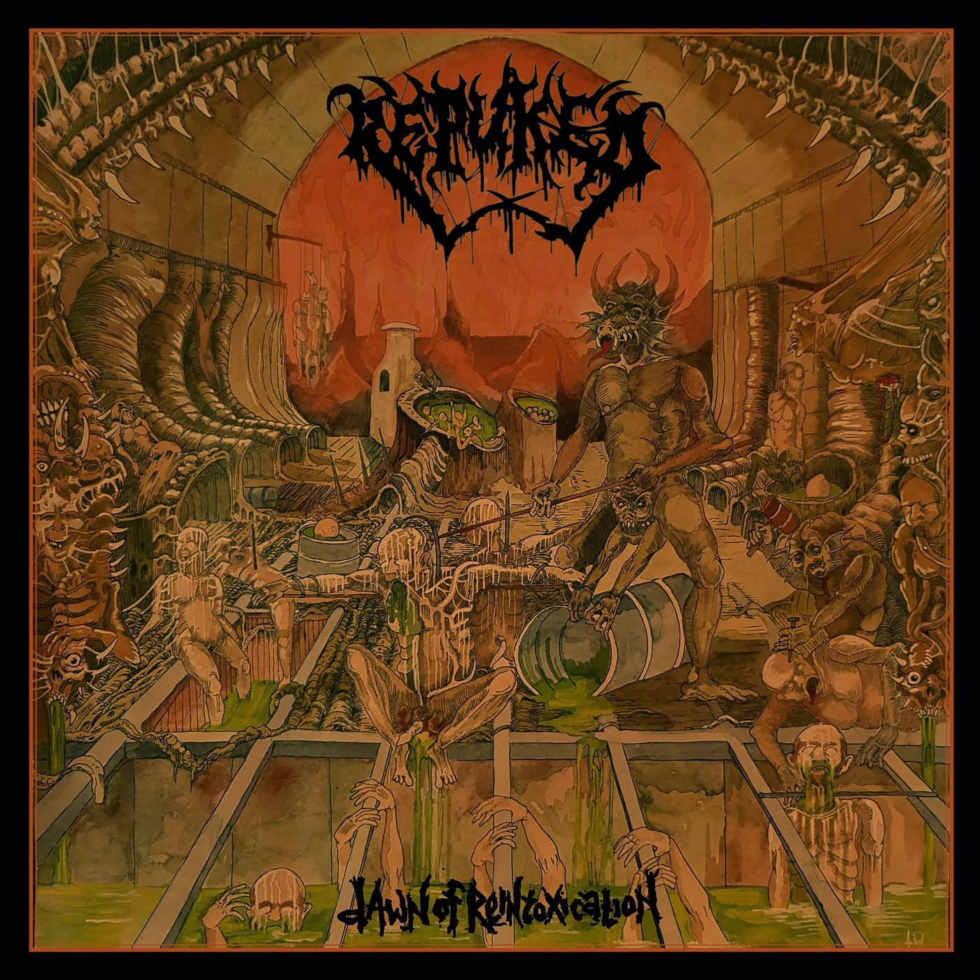 Repuked DAWN OF REINTOXICATION (LIMITED) Vinyl Record