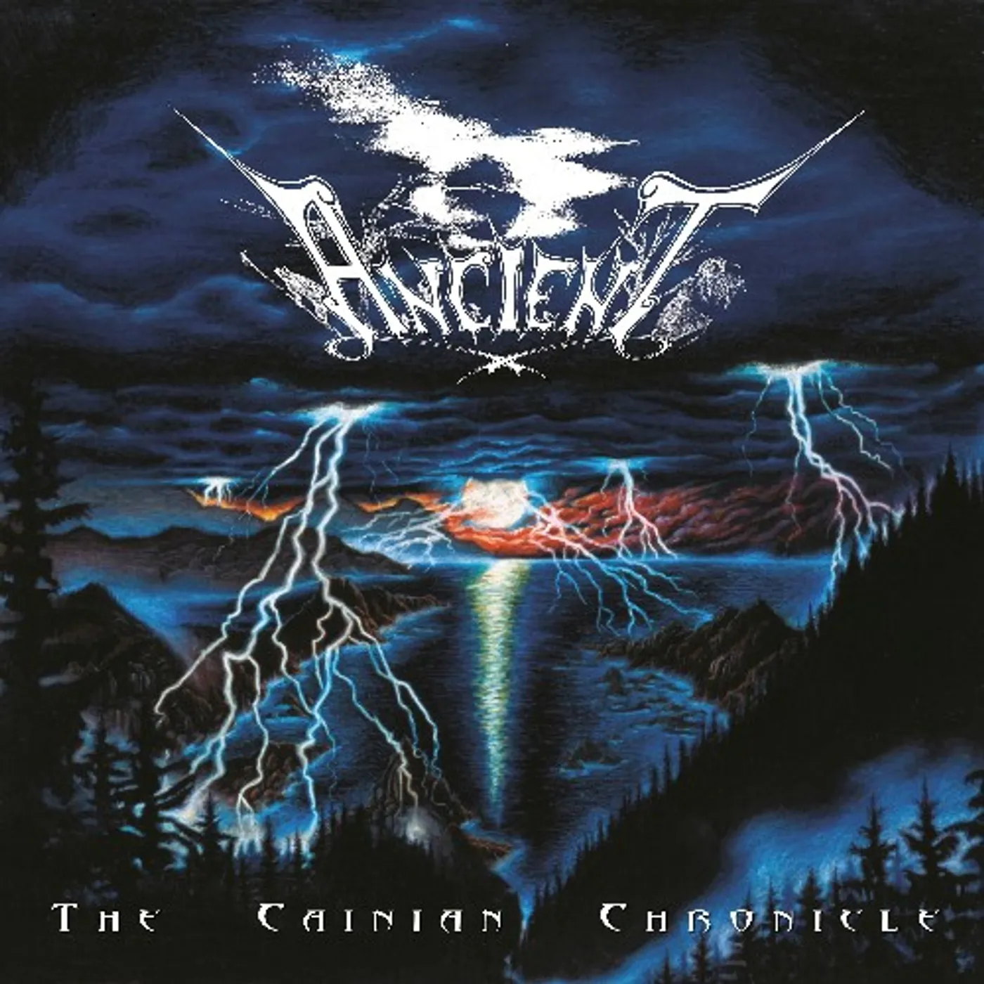 Ancient CAINIAN CHRONICLE (2LP/LIMITED/TRANSPARENT BLUE/BLACK MARBLED VINYL) Vinyl Record