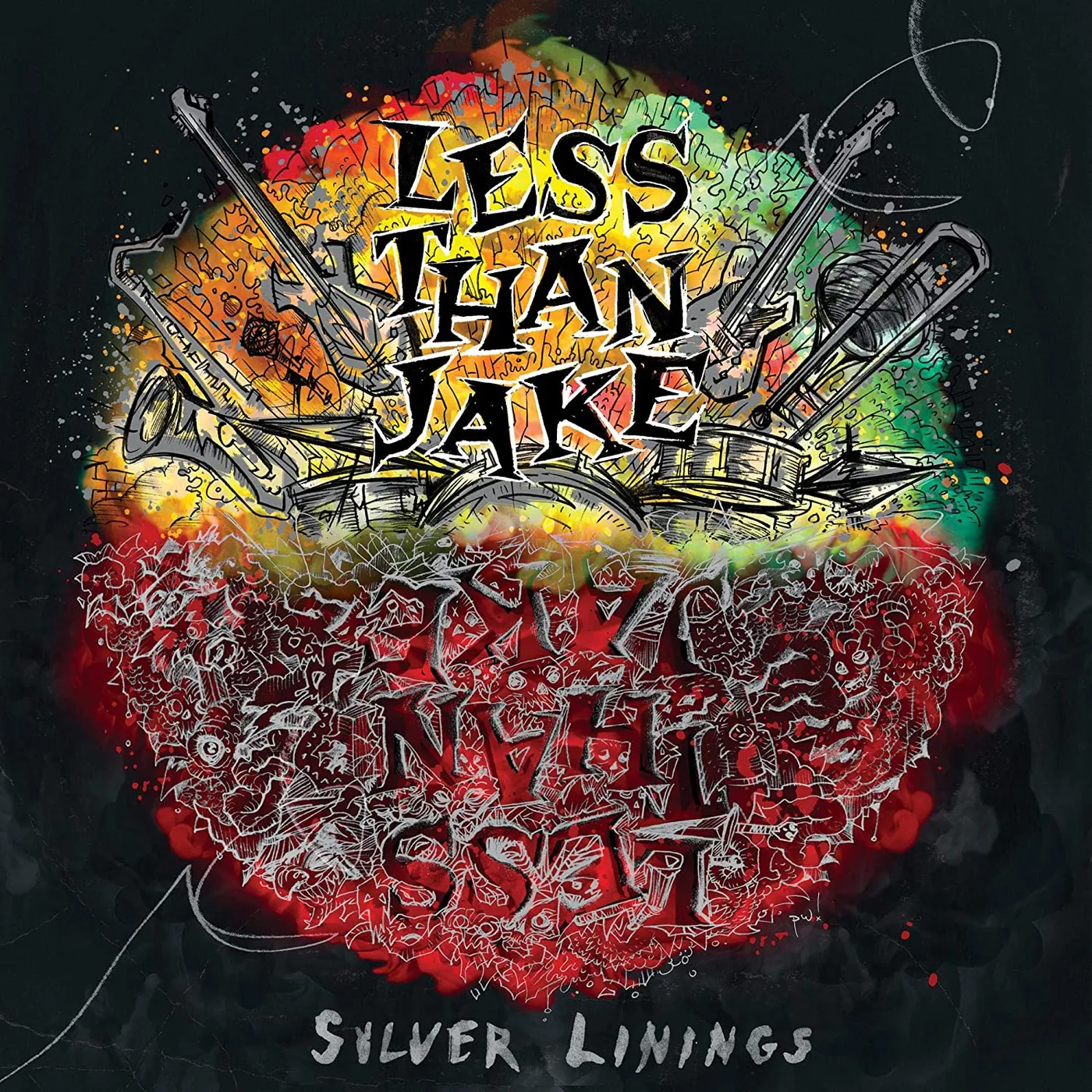 Less Than Jake Silver Linings Vinyl Record