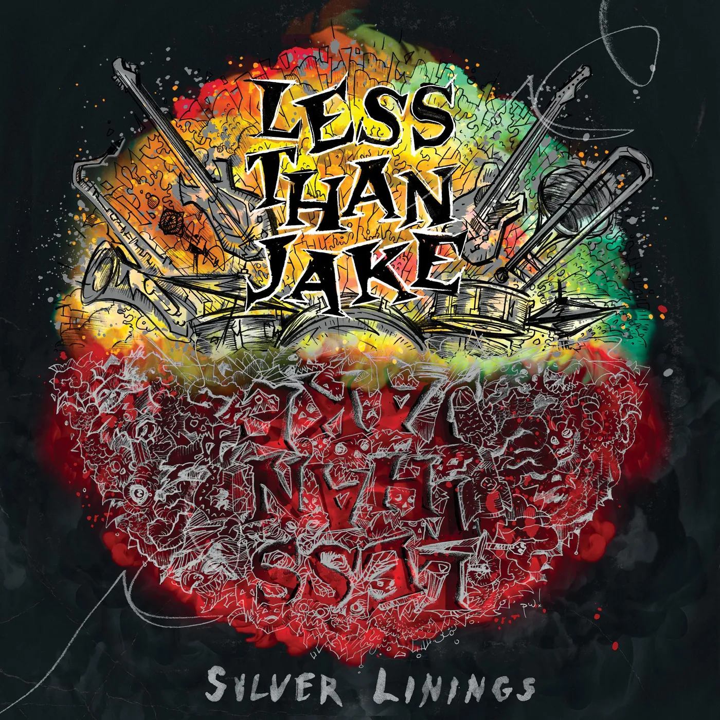 Less Than Jake Silver Linings Vinyl Record