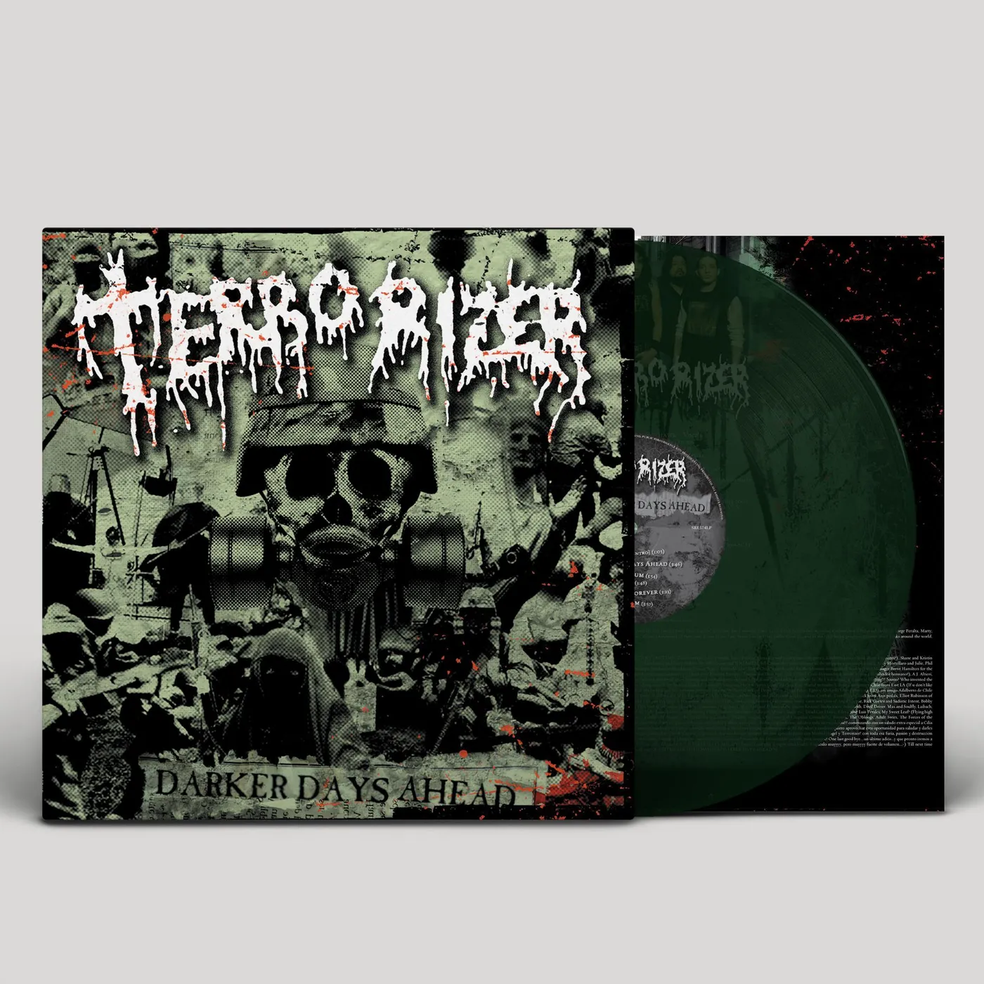 Terrorizer Darker Days Ahead Vinyl Record