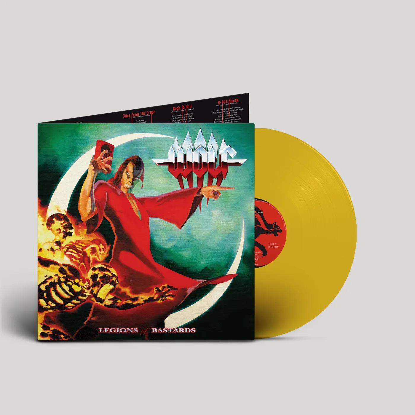 Wolf Legions Of Bastards Vinyl Record