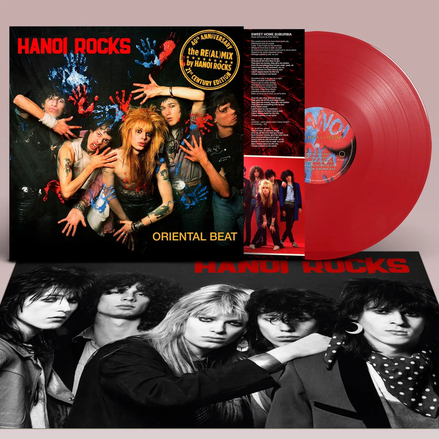 Hanoi Rocks Oriental Beat   40 Th Anniversary Re(Al)M Vinyl Record