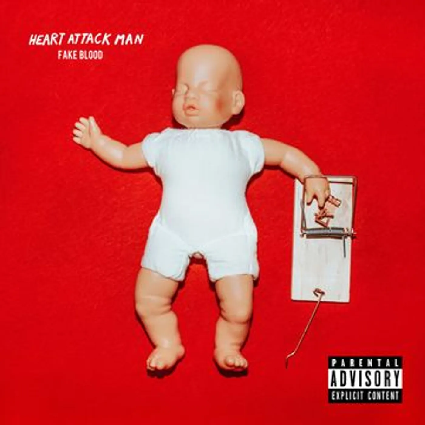 Heart Attack Man Fake Blood Vinyl Record