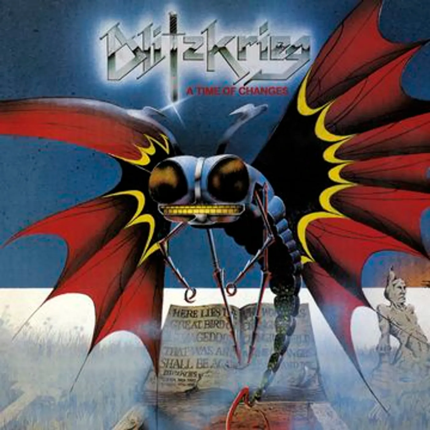 Blitzkrieg Time of Changes Vinyl Record