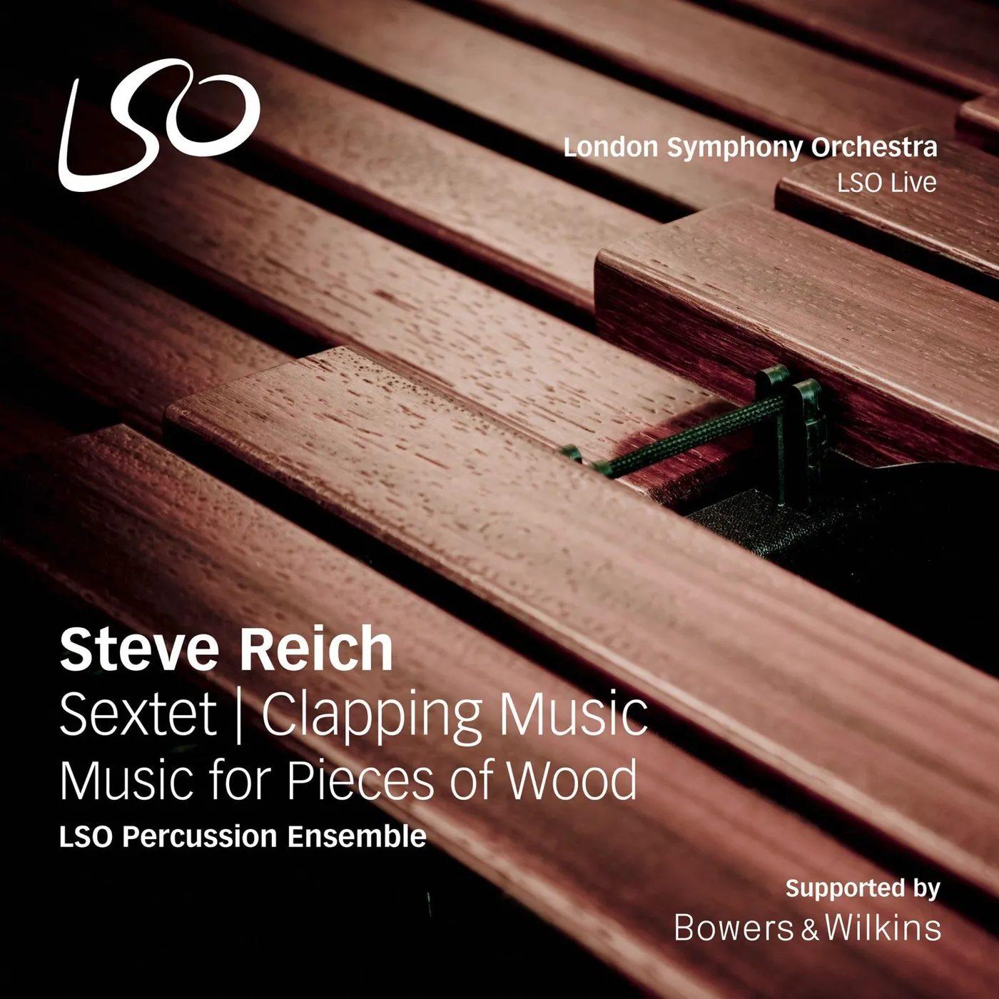 LSO Percussion Ensemble STEVE REICH: SEXTET, CLAPPING MUSIC & MUSIC FOR PIECES OF WOOD Vinyl Record