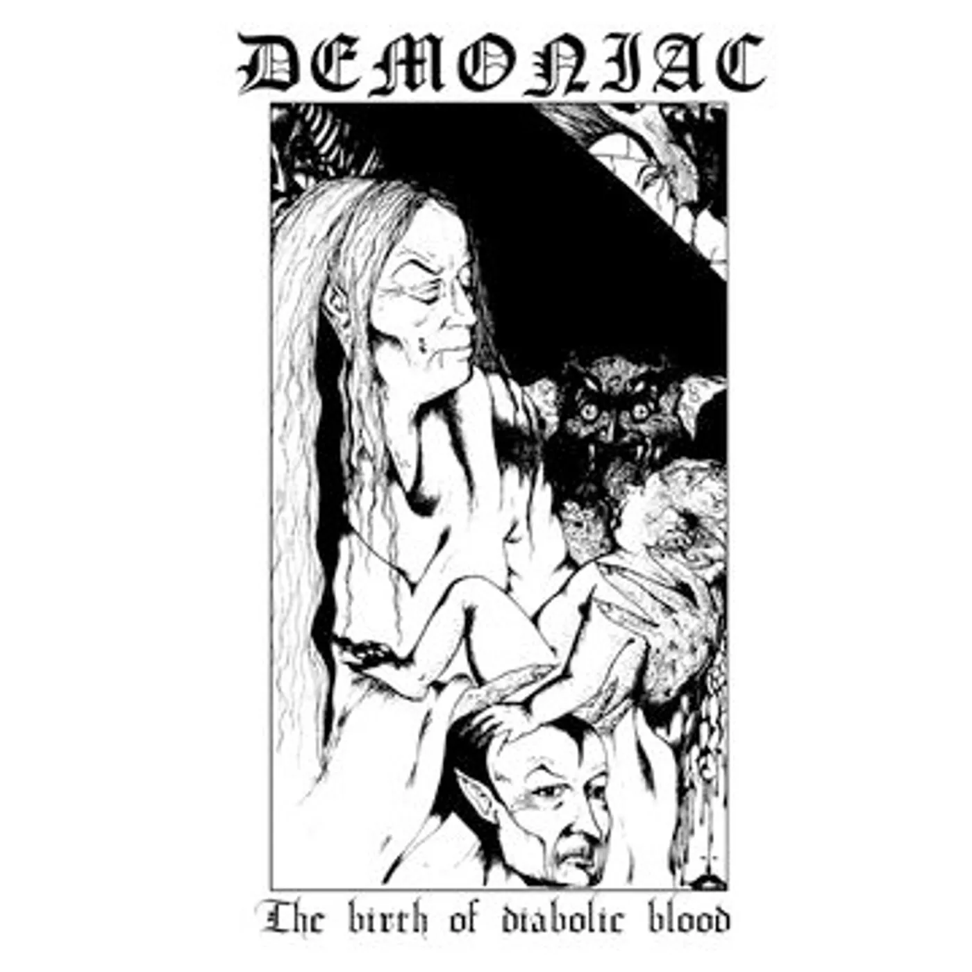 Demoniac Birth Of Diabolical Blood Vinyl Record