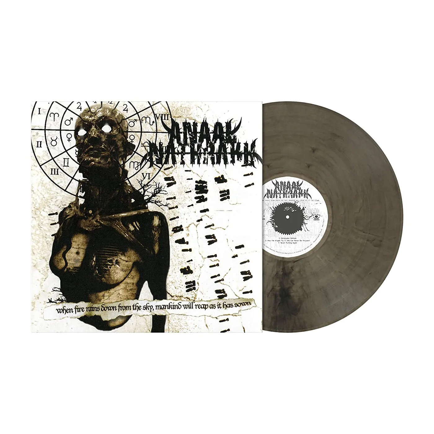 Anaal Nathrakh WHEN FIRE RAINS DOWN FROM THE SKY MANKIND WILL Vinyl Record