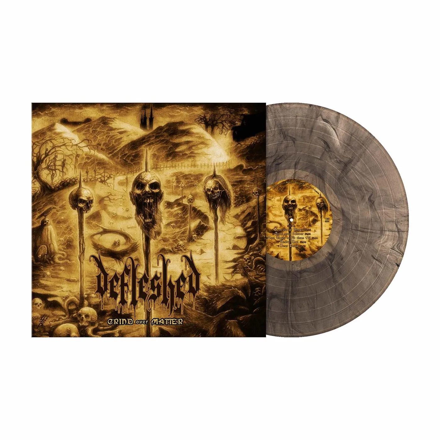 Defleshed Grind Over Matter Vinyl Record