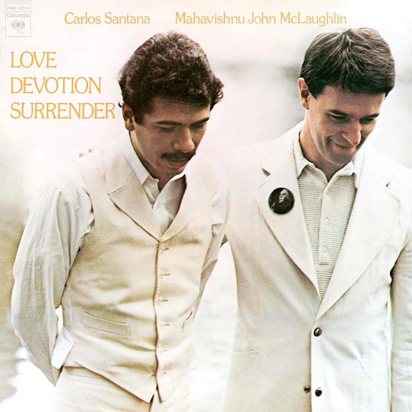 Carlos Santana / John Mclaughlin Love Devotion Surrender Vinyl Record