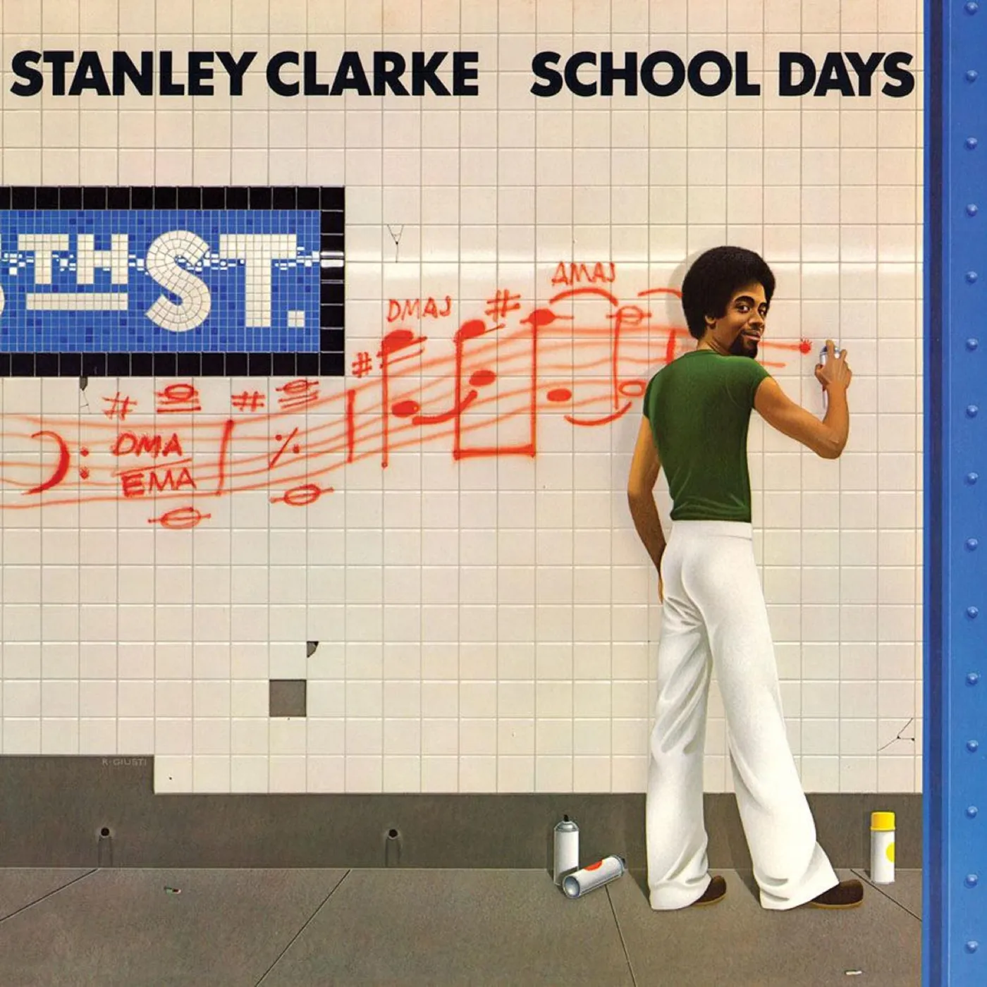 Stanley Clarke SCHOOL DAYS (180G/TRANSLUCENT GOLDEN YELLOW & BLUE SWIRL VINYL/LIMITED ANNIVERSARY EDITION/GATEFOLD) Vinyl Record