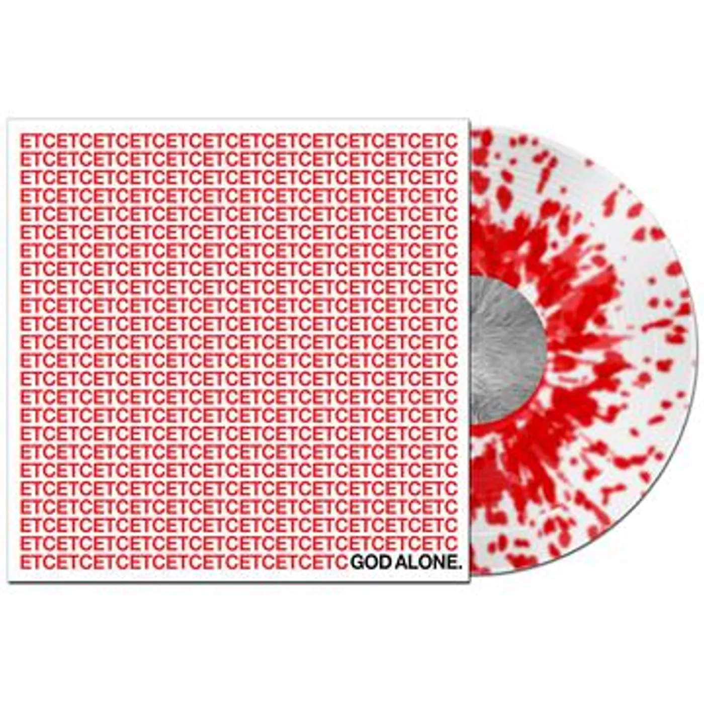 God Alone ETC (WHITE W RED SPLATTER VINYL) Vinyl Record