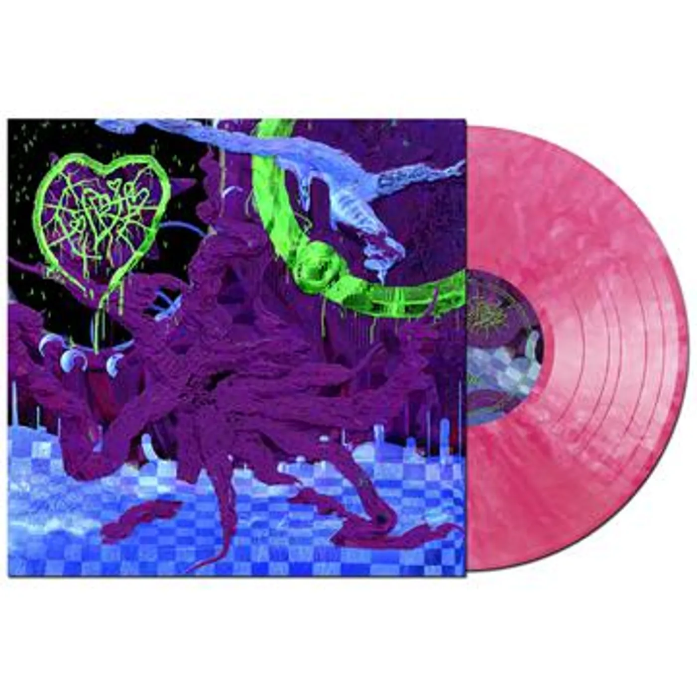 Thotcrime D1G1T4L_DR1FT (PINK W/ WHITE SWIRL VINYL) Vinyl Record