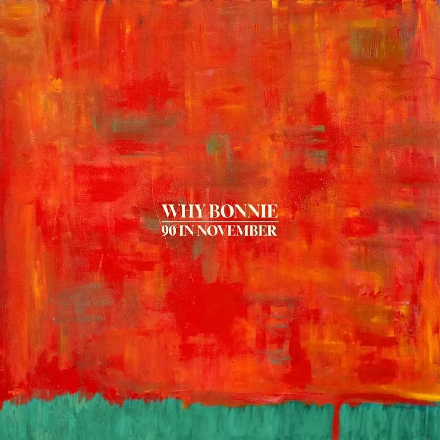 Why Bonnie 90 In November Vinyl Record