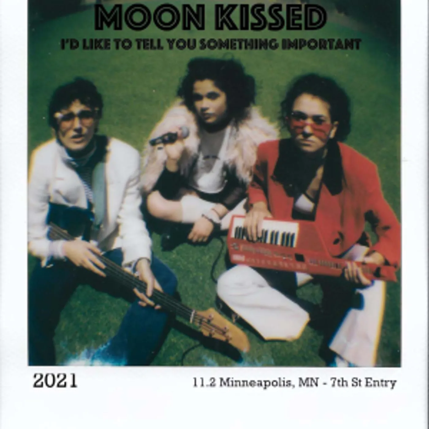 Moon Kissed I'D LIKE TO TELL YOU SOMETHING Vinyl Record