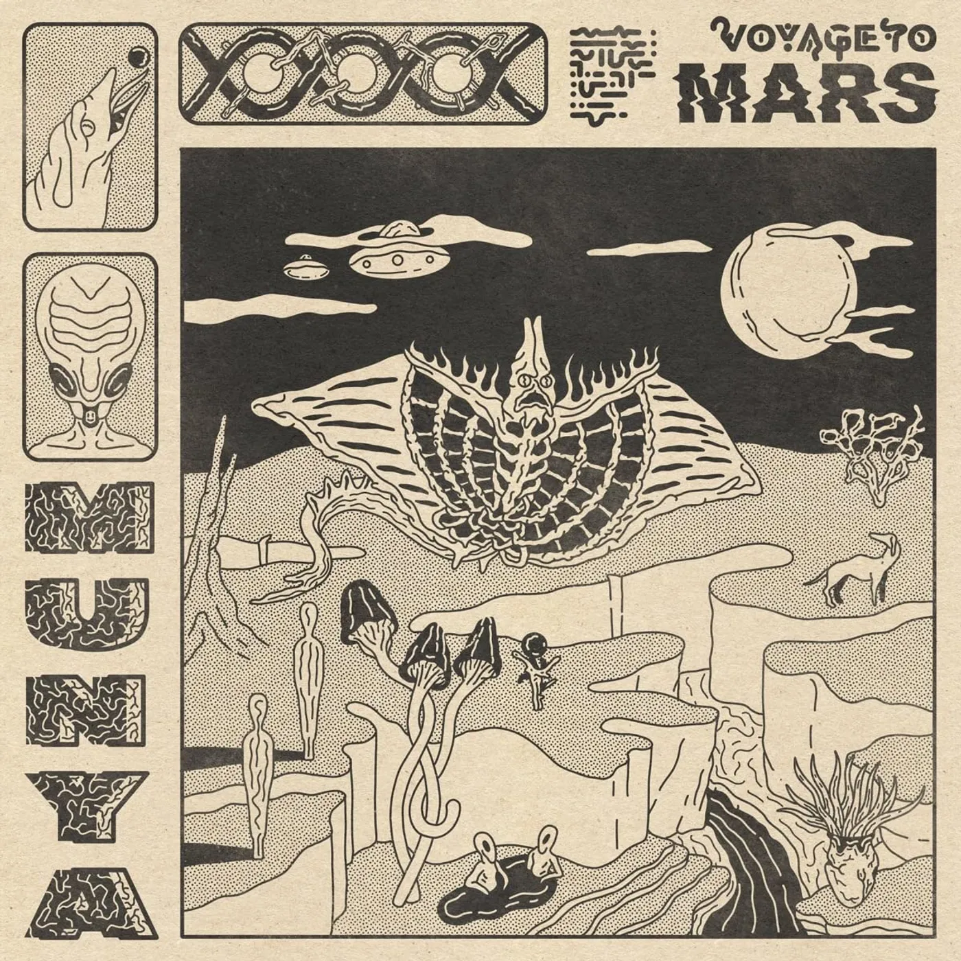 MUNYA Voyage to Mars Vinyl Record
