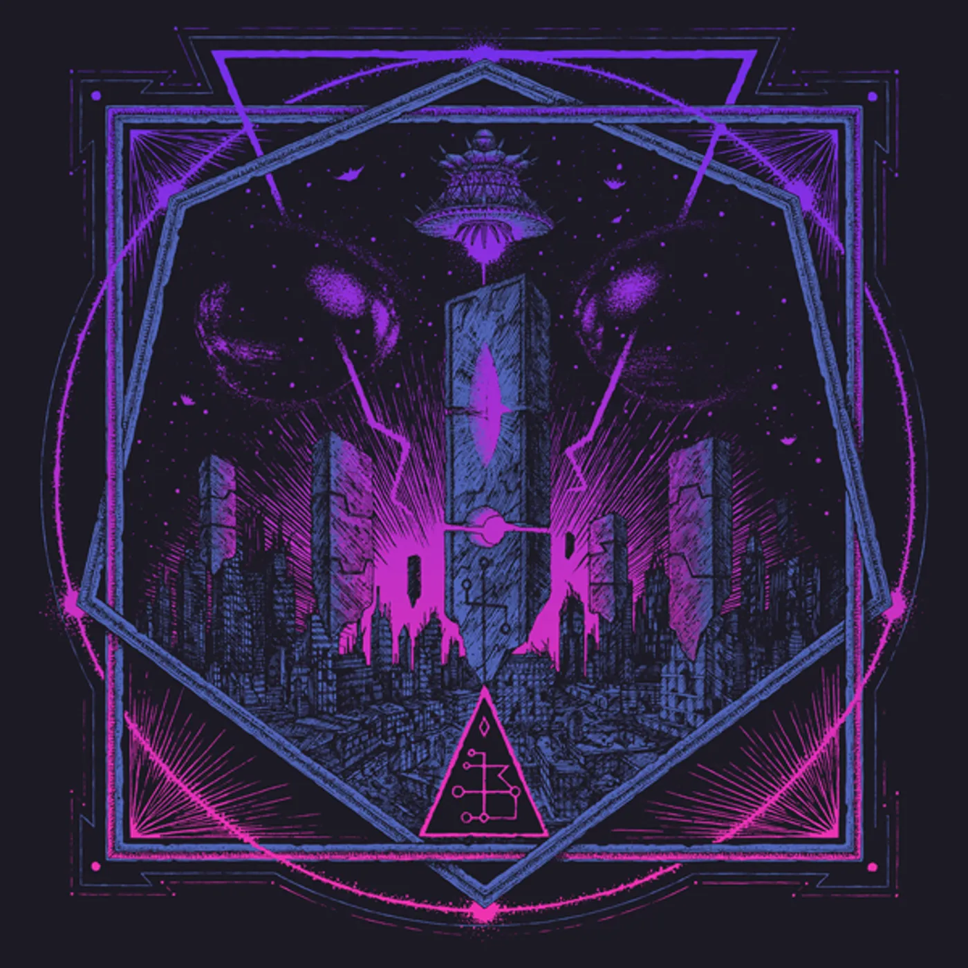 Hollywood Burns AGE OF THE SAUCERS Vinyl Record