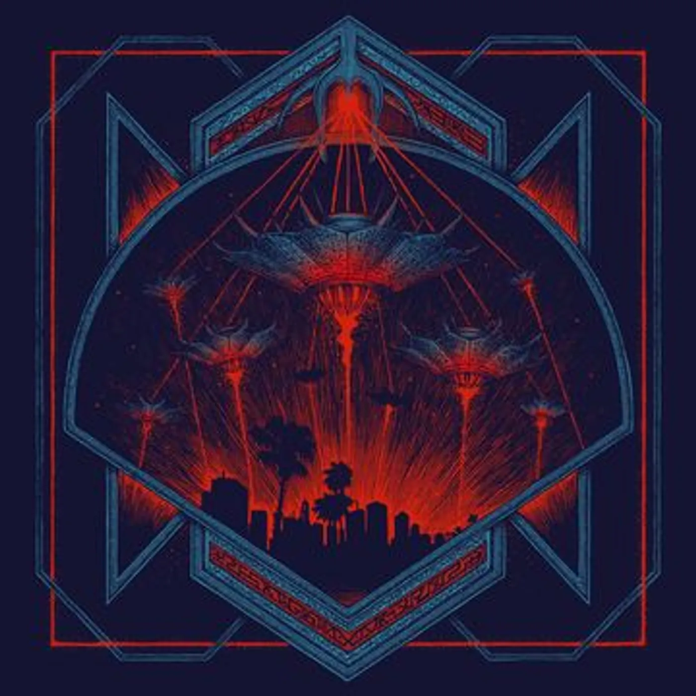 Hollywood Burns Invaders Vinyl Record