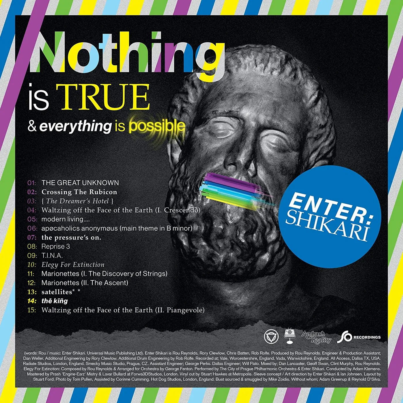 Enter Shikari NOTHING IS TRUE & EVERYTHING IS POSSIBLE Vinyl Record