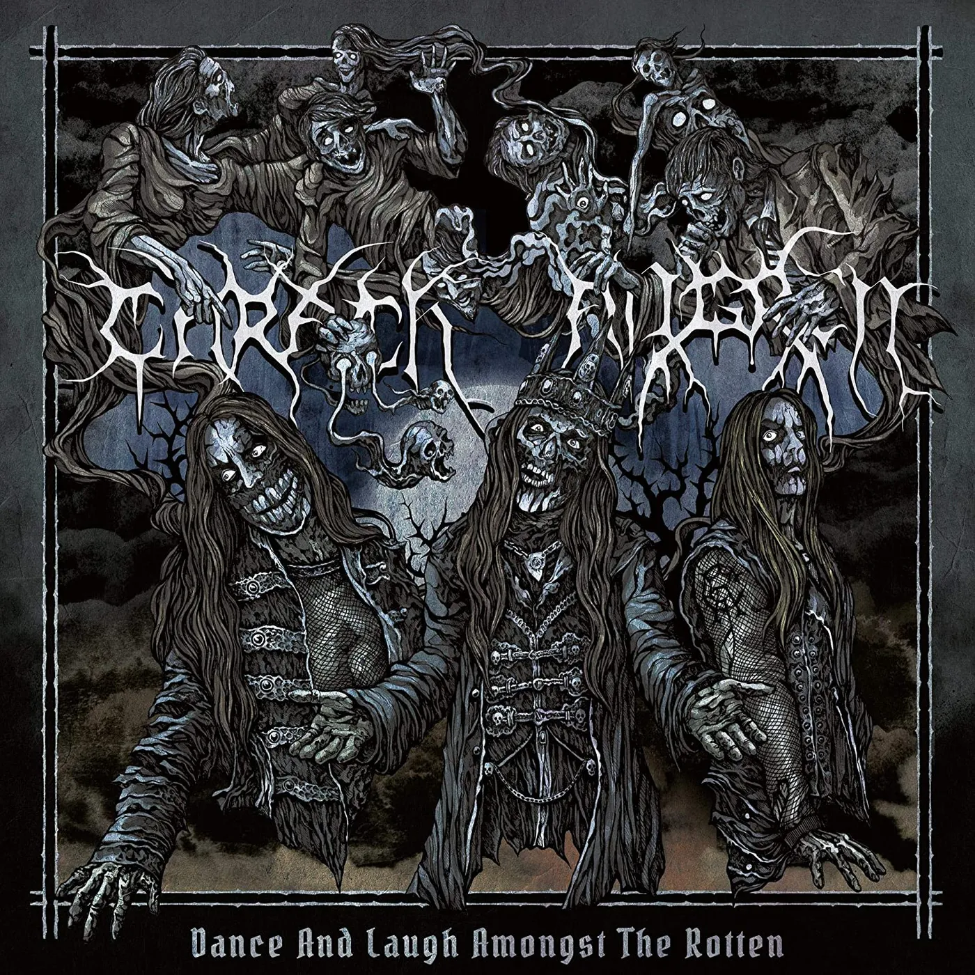 Carach Angren DANCE & LAUGH AMONGST THE ROTTEN (LTD./GATEFOLD/2LP/SILVER VINYL) Vinyl Record