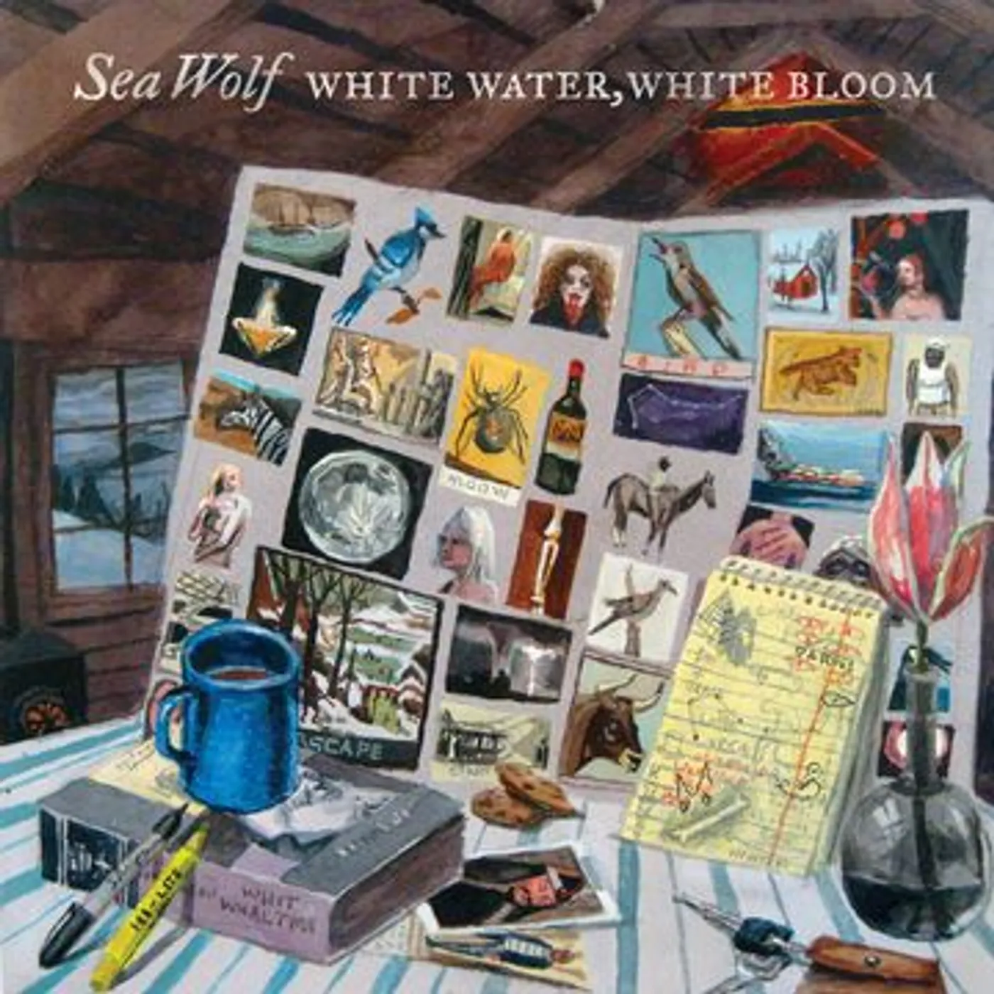Sea Wolf White Water, White Bloom Vinyl Record