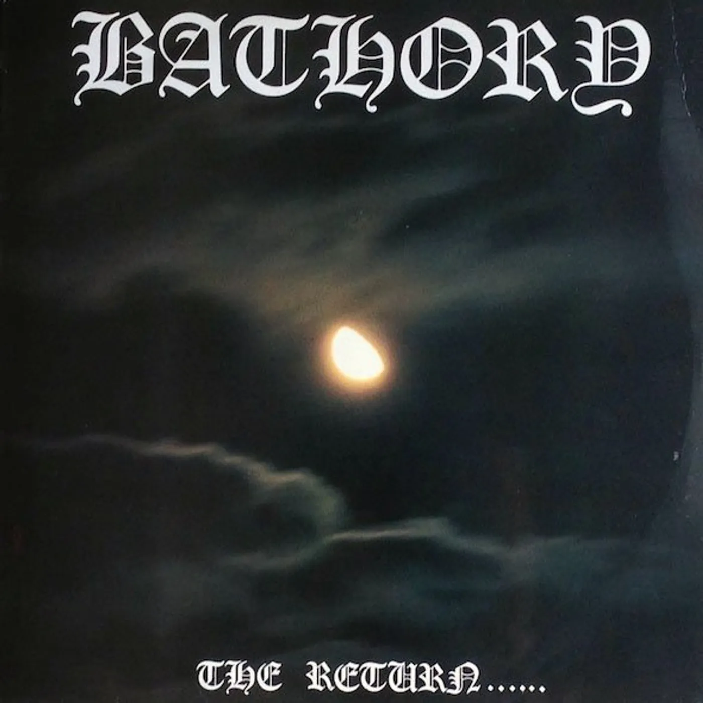 Bathory The return of the darkness and evil Vinyl Record