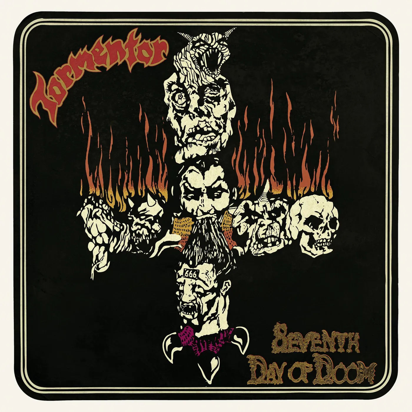 Tormentor Seventh Day Of Doom Vinyl Record