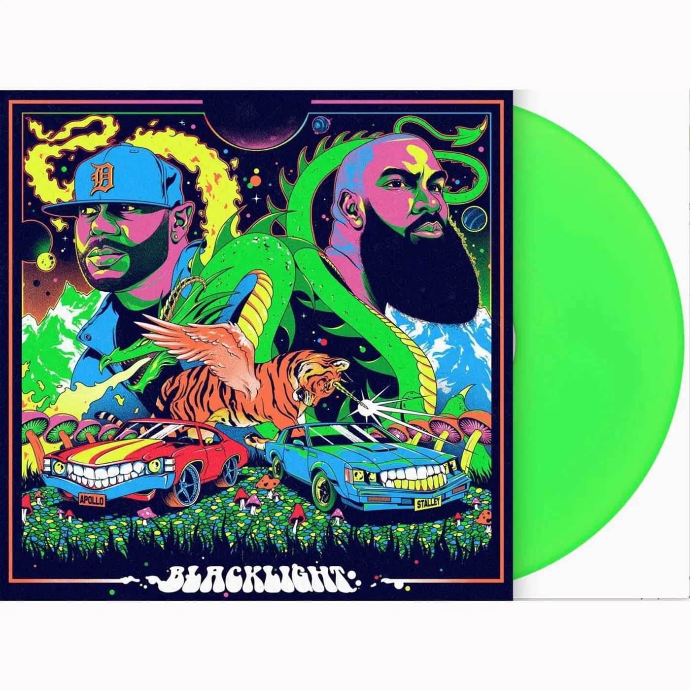 Apollo Brown Blacklight Vinyl Record