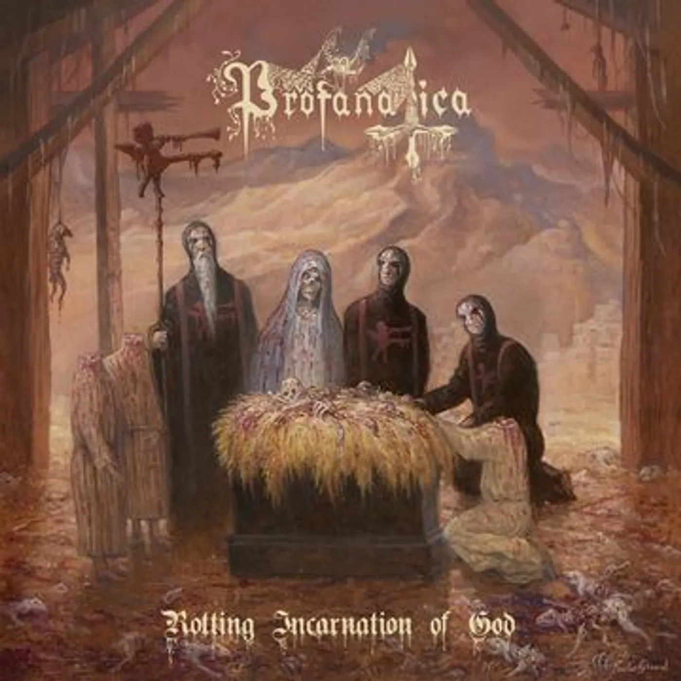 Profanatica ROTTING INCARNATION OF GOD Vinyl Record