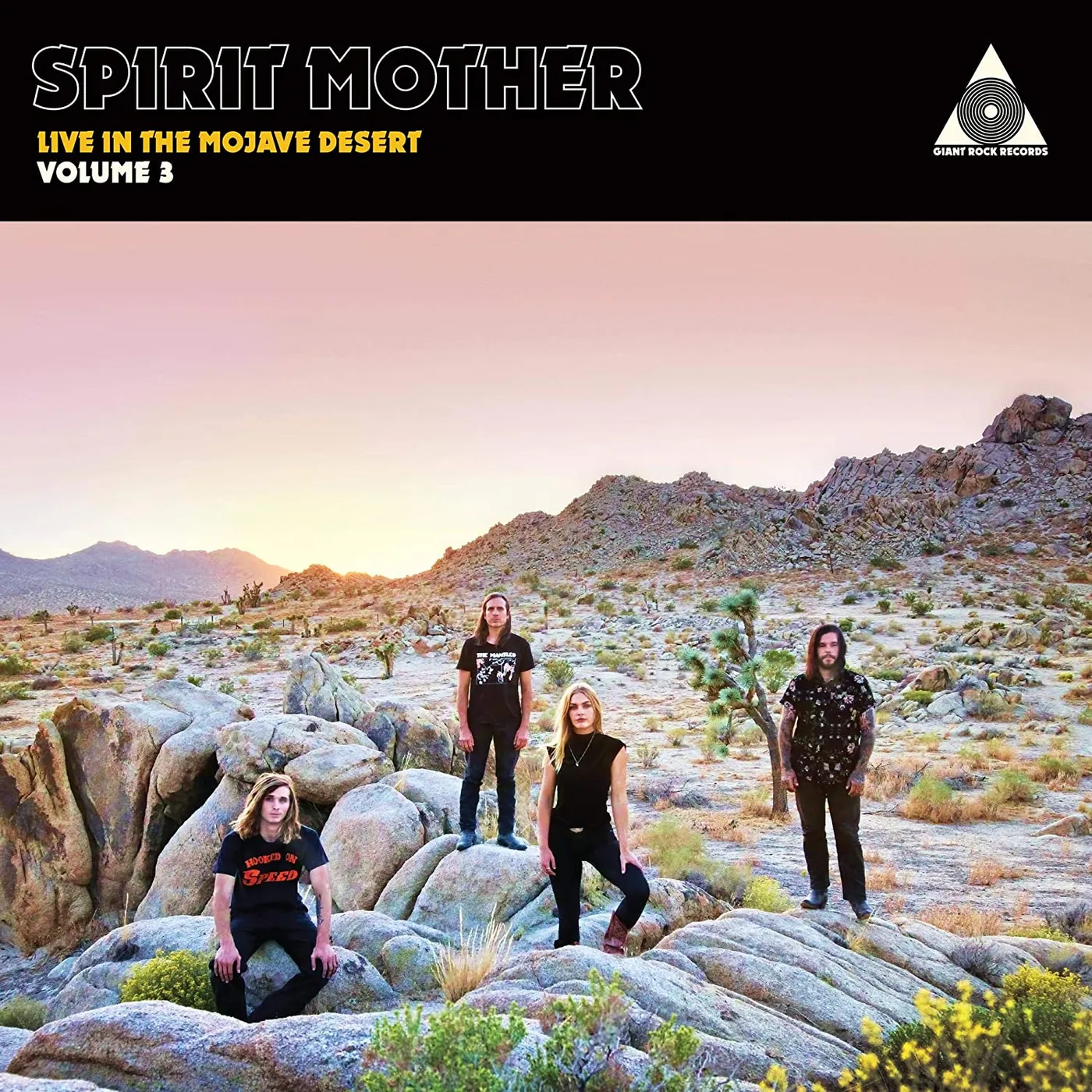SPIRIT MOTHER LIVE IN THE MOJAVE DESERT VOLUME 3 Vinyl Record