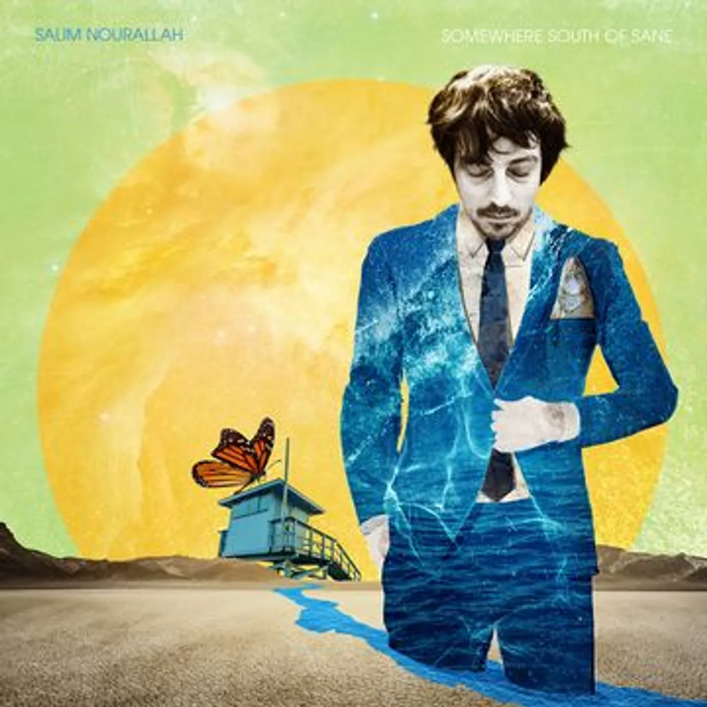 Salim Nourallah SOMEWHERE SOUTH OF SANE Vinyl Record