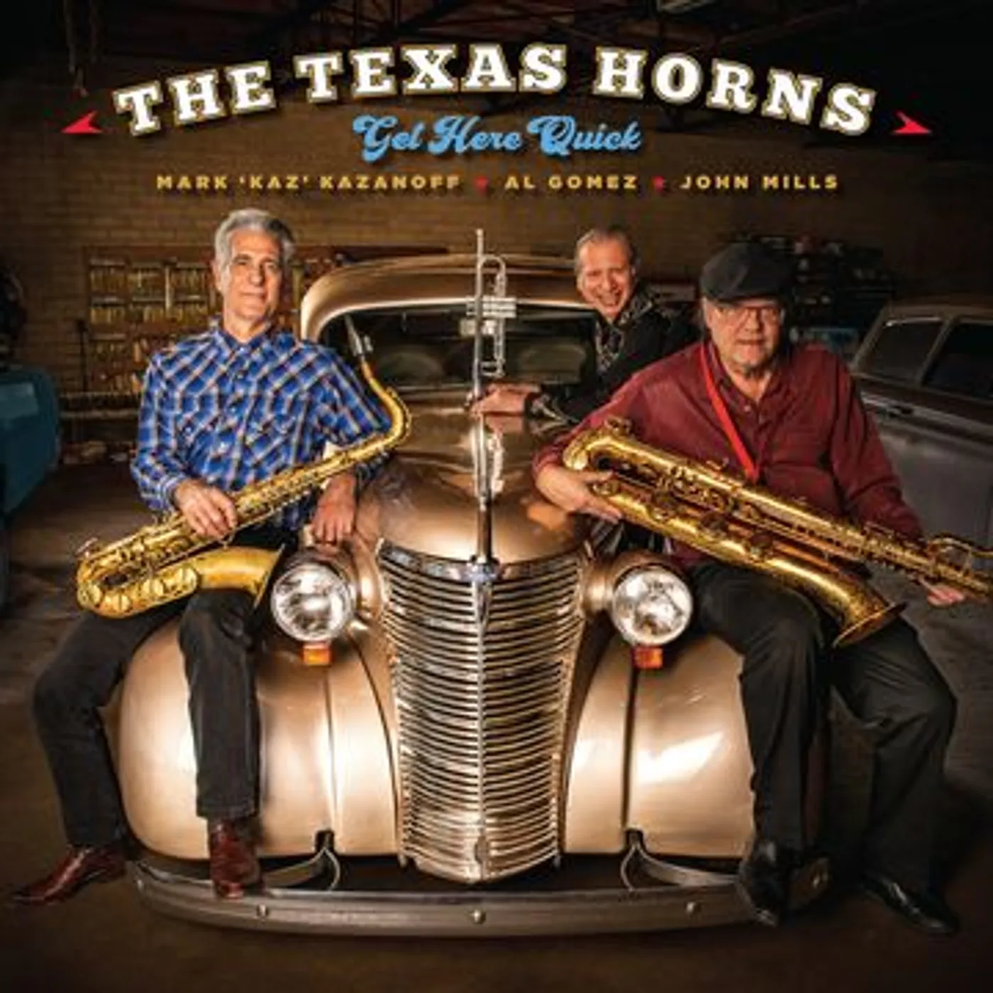 The Texas Horns Get Here Quick Vinyl Record