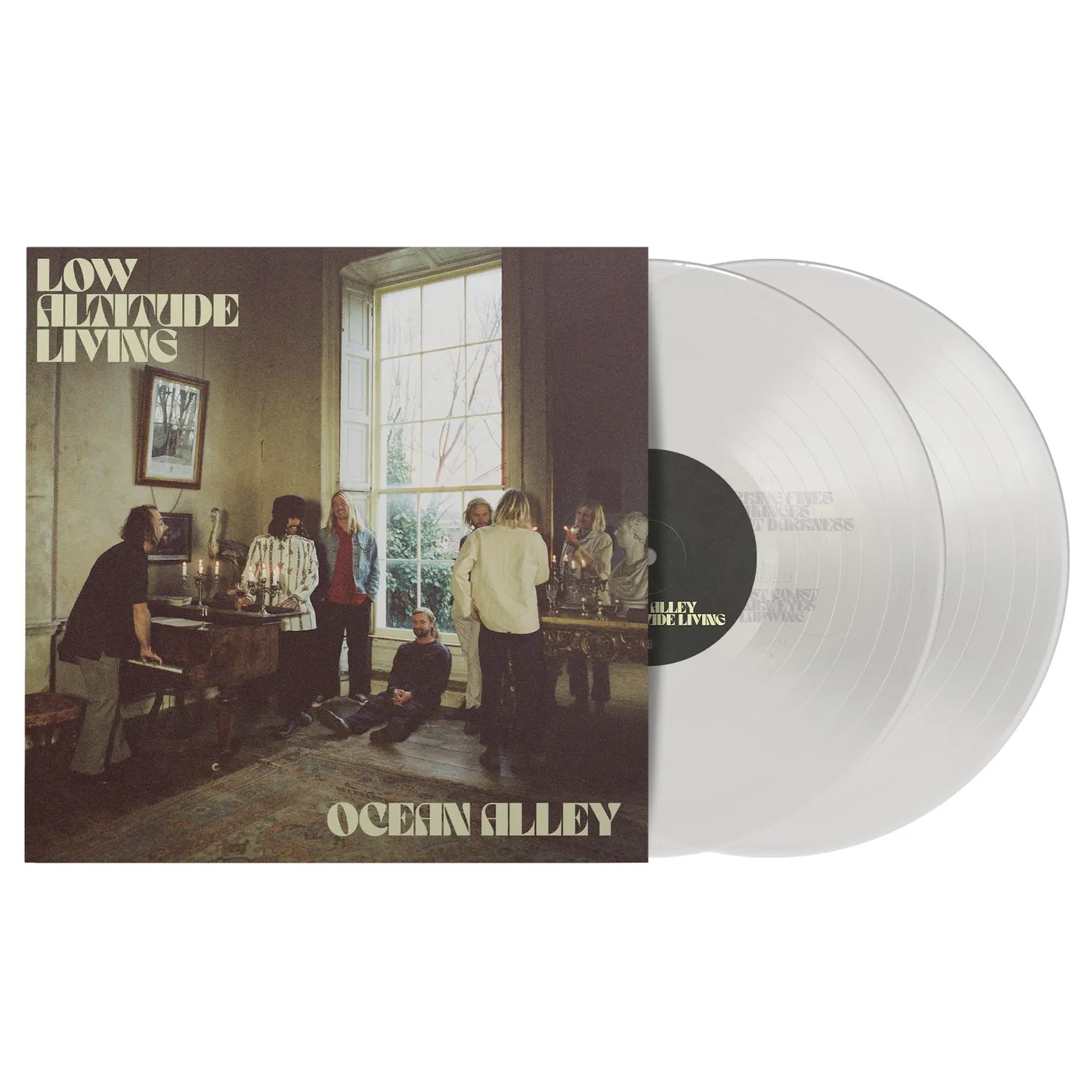 Ocean Alley LOW ALTITUDE LIVING (CLEAR VINYL/2LP) Vinyl Record