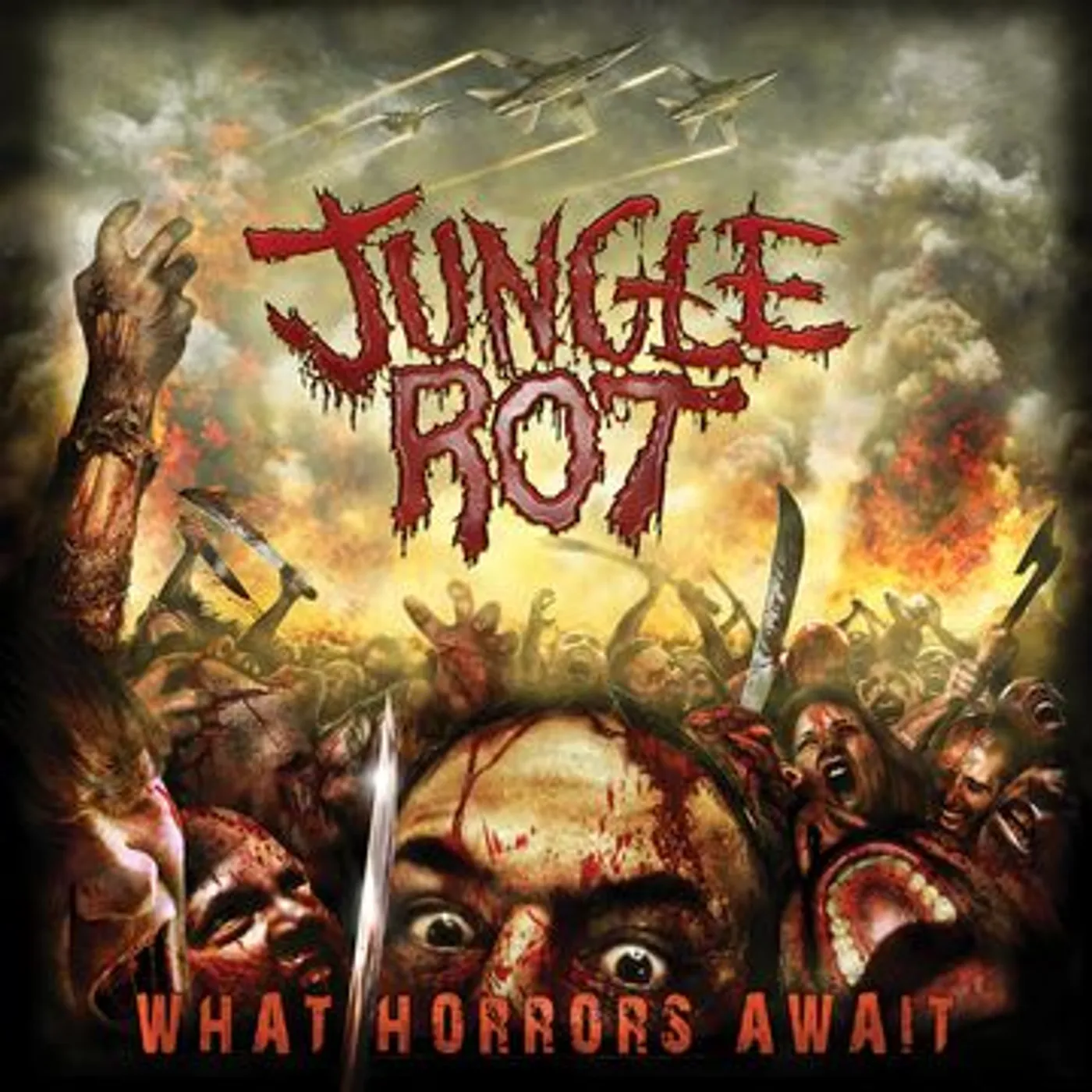 Jungle Rot What Horrors Await Vinyl Record