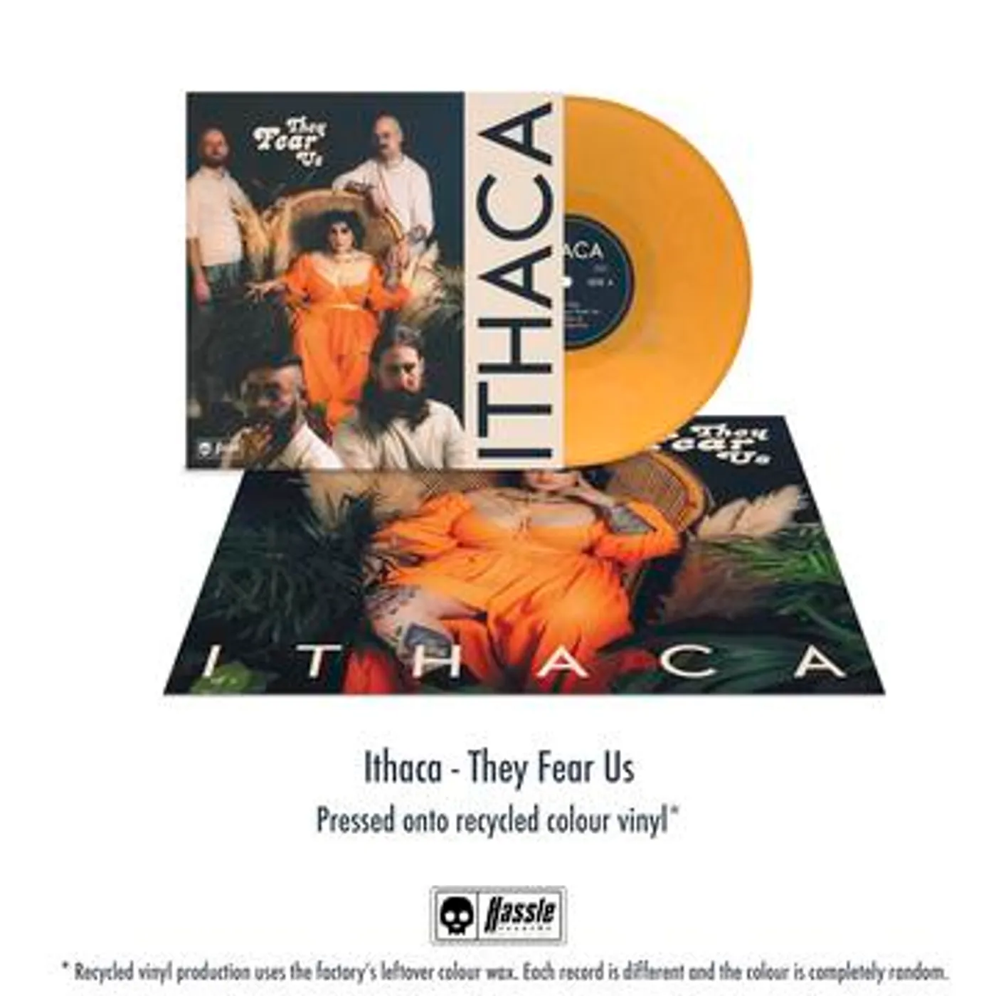 Ithaca They Fear Us Vinyl Record