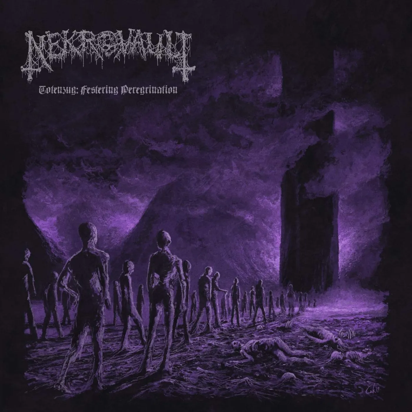 Nekrovault Totenzug: Festering Peregrination Vinyl Record