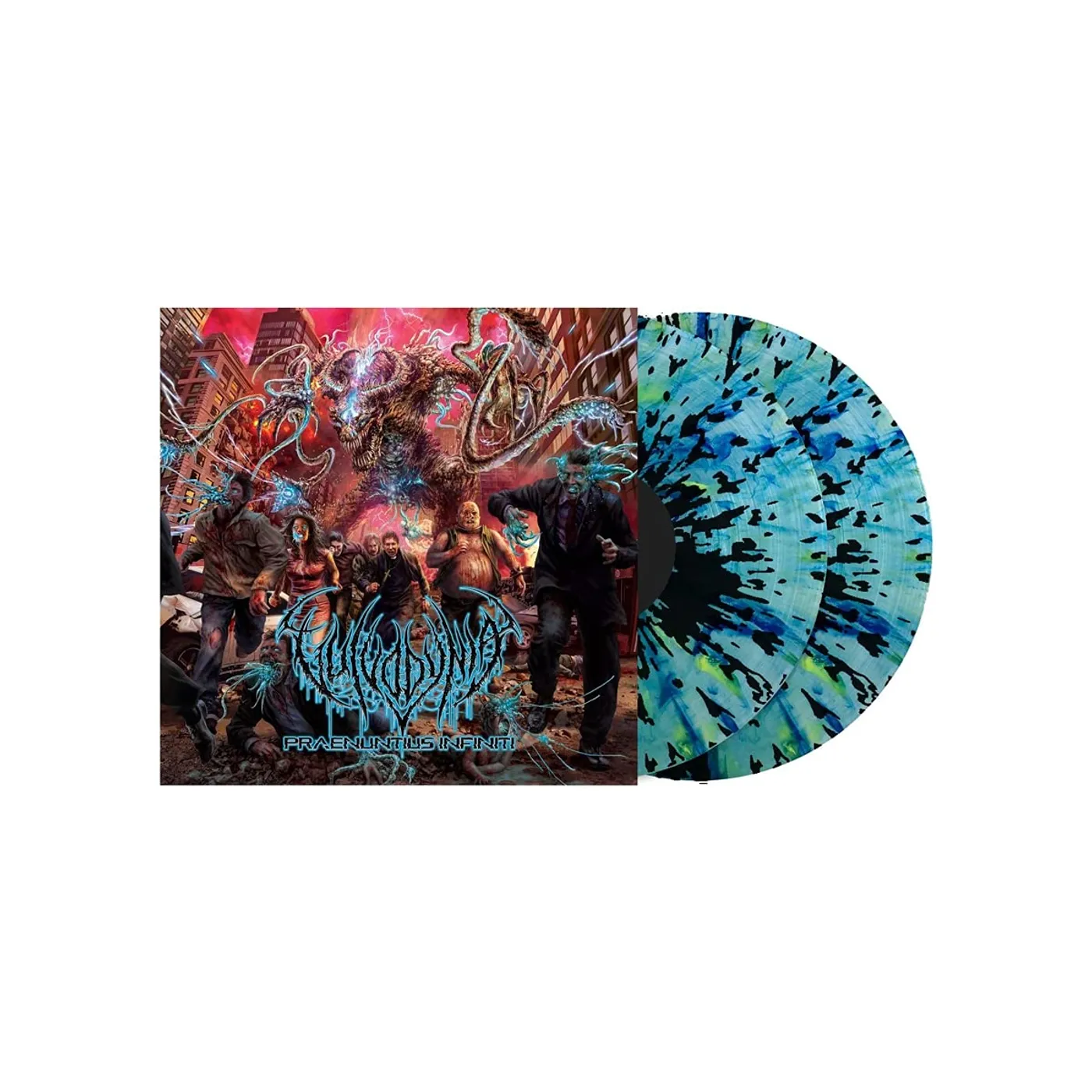 Vulvodynia PRAENUNTIUS INFINITI (MINT/PURPLE/BLACK SPLATTER VINYL) Vinyl Record