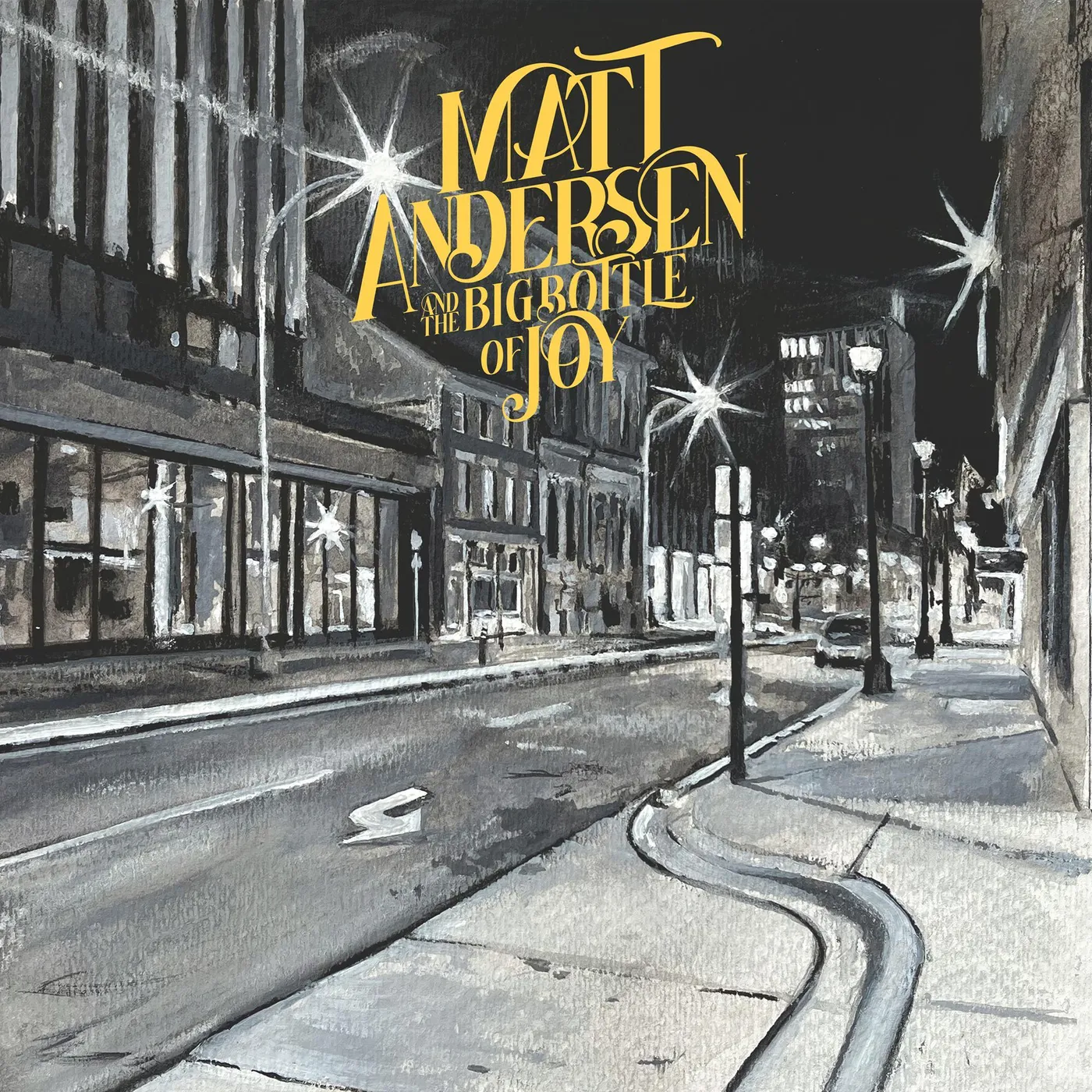 Matt Andersen BIG BOTTLE OF JOY Vinyl Record