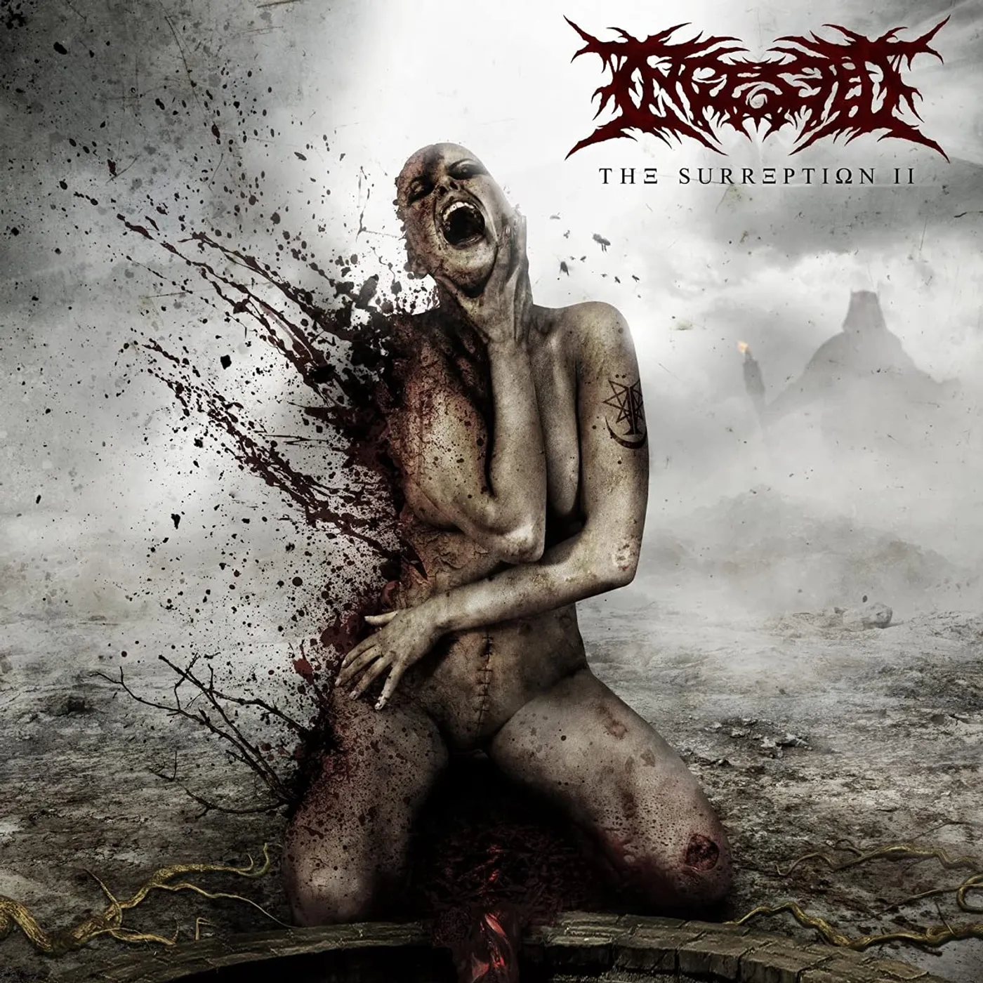 Ingested SURREPTION II (PINK/PURPLE BRUST VINYL/2LP) Vinyl Record