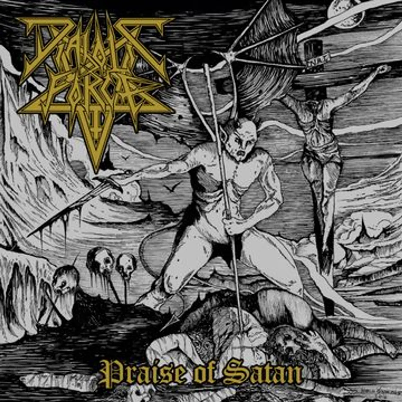 Diabolic Force Praise of Satan Vinyl Record