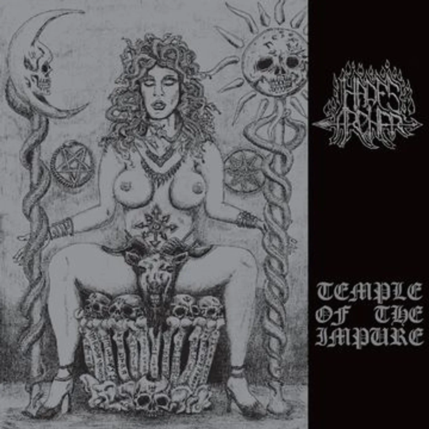 Hades Archer TEMPLE OF THE IMPURE Vinyl Record
