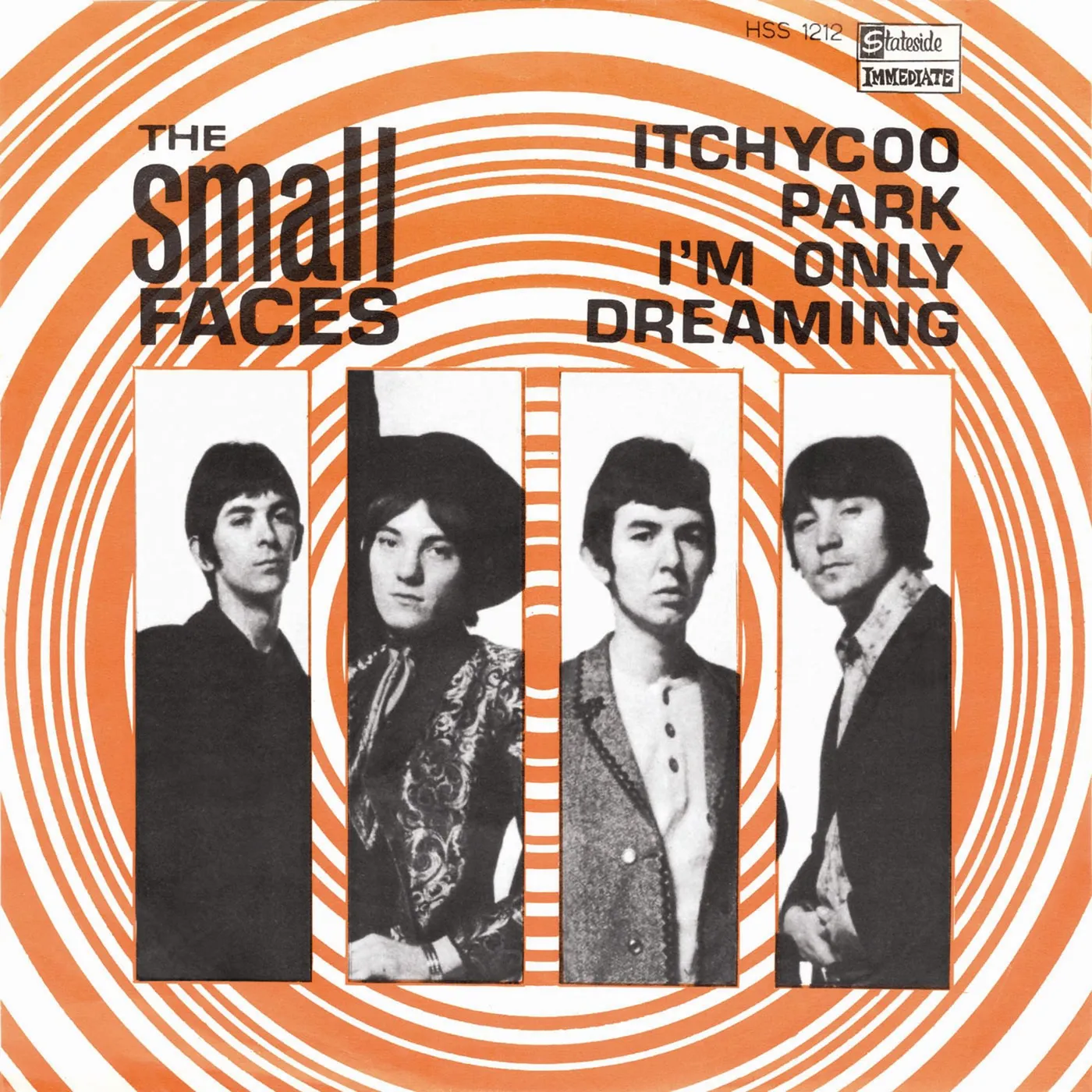 Small Faces Itchycoo Park B/W I'm Only Dreaming (7 ) Vinyl Record