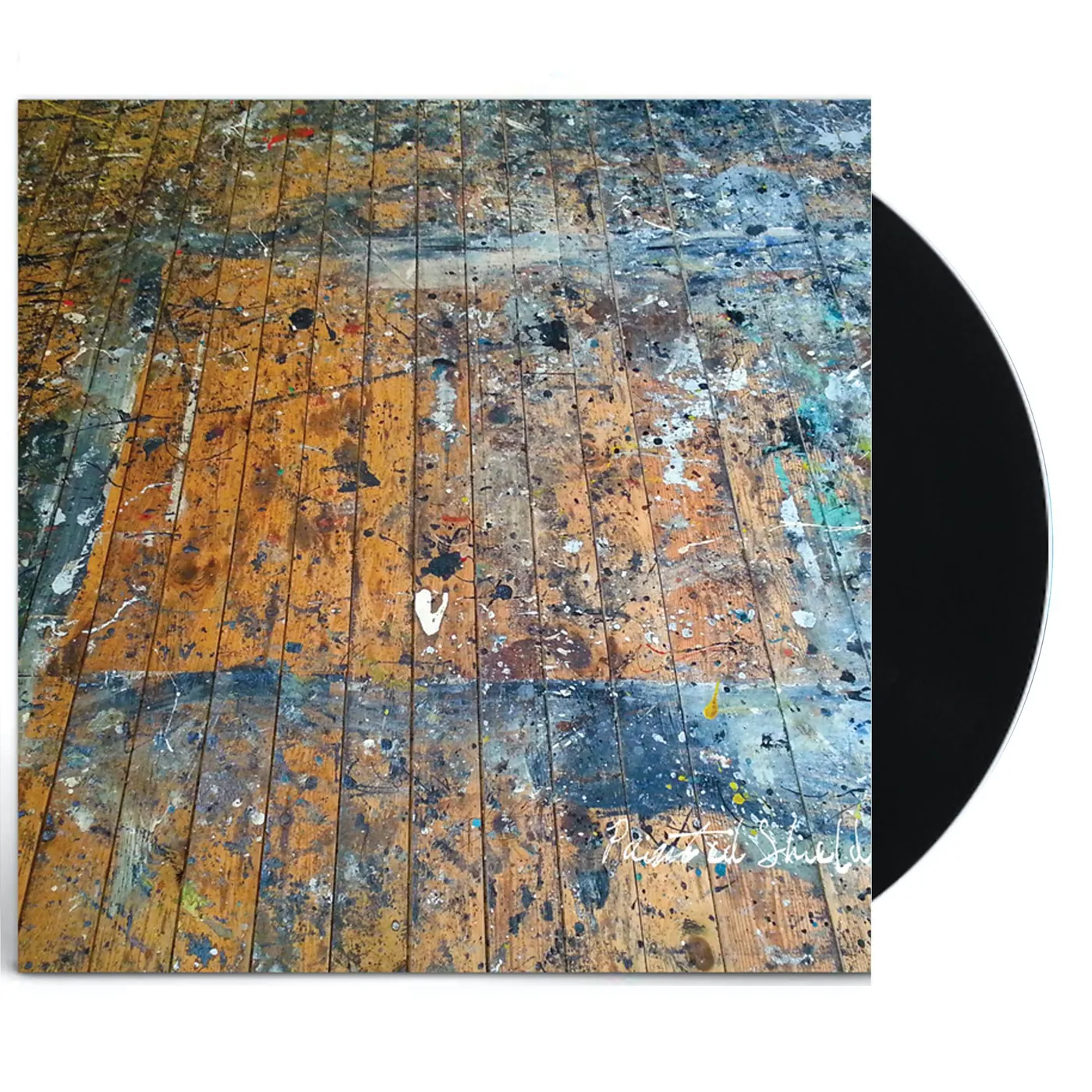 Painted Shield Vinyl Record