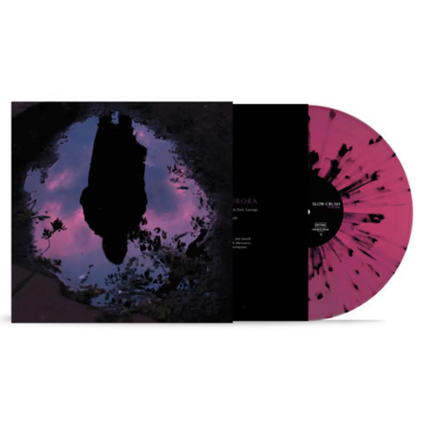 Slow Crush AURORA (PURPLE RAIN WITH BLACK SPLATTER VINYL) Vinyl Record