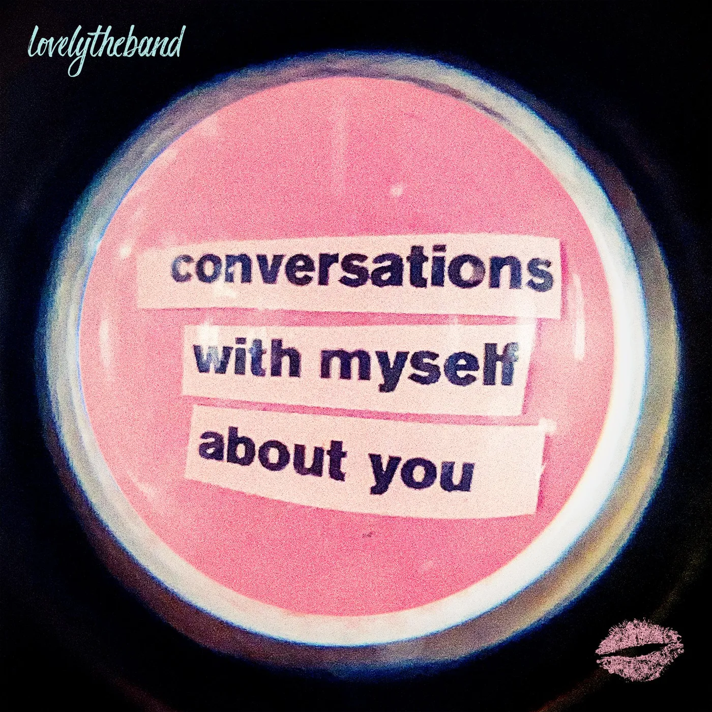 lovelytheband CONVERSATIONS WITH MYSELF ABOUT YOU (2LP/SOLID WHITE & PINK VINYL) Vinyl Record