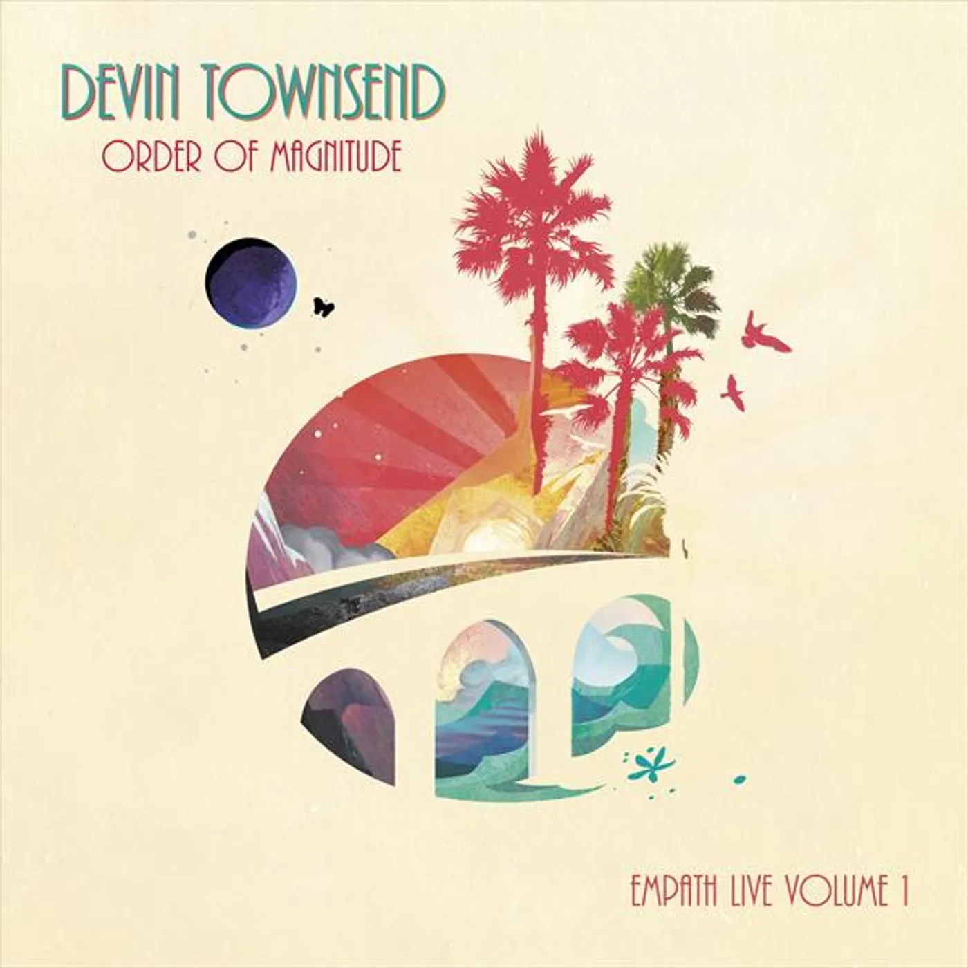 Devin Townsend Project ORDER OF MAGNITUDE - EMPATH LIVE VOLUME 1 (5LP) Vinyl Record