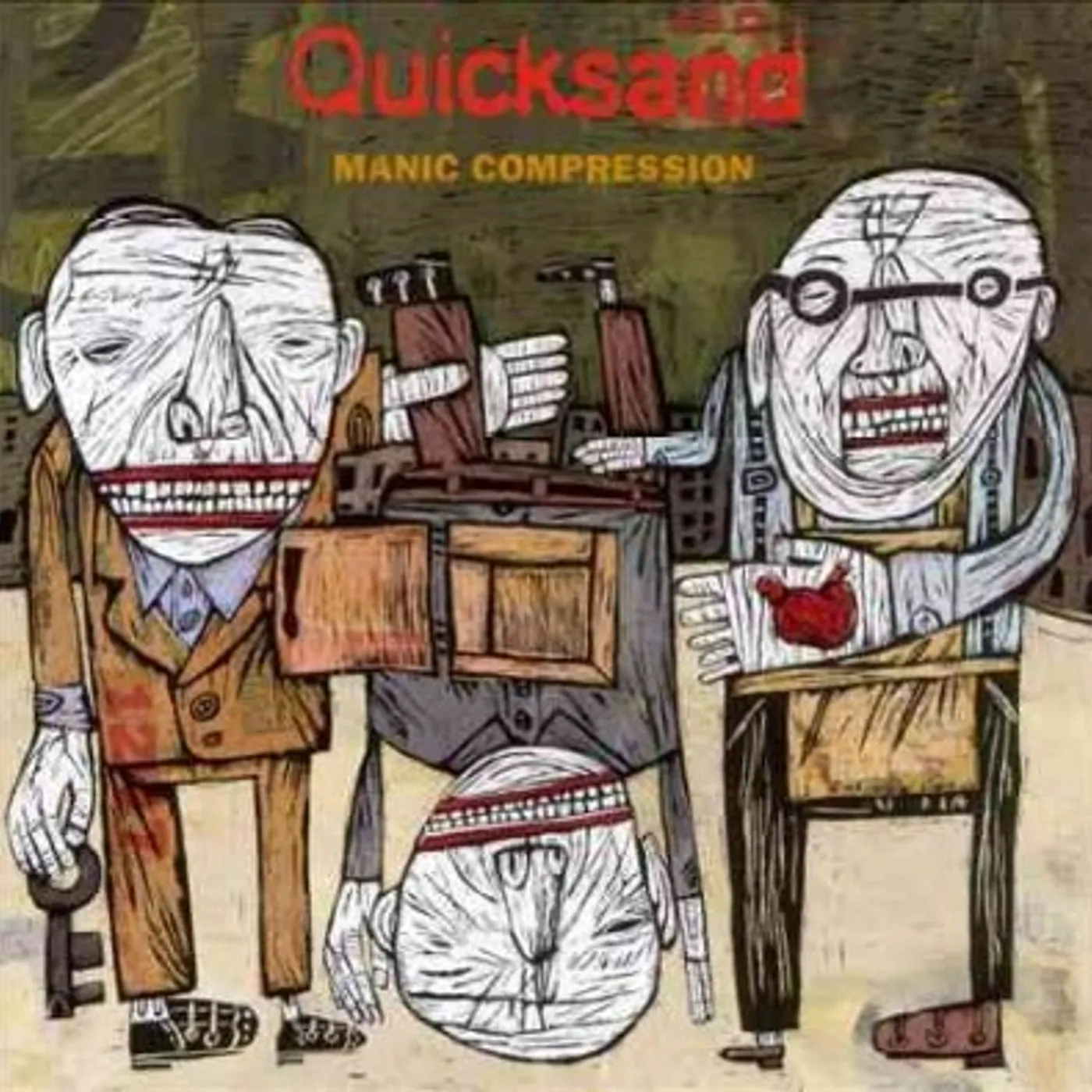 Quicksand Manic Compression Vinyl Record