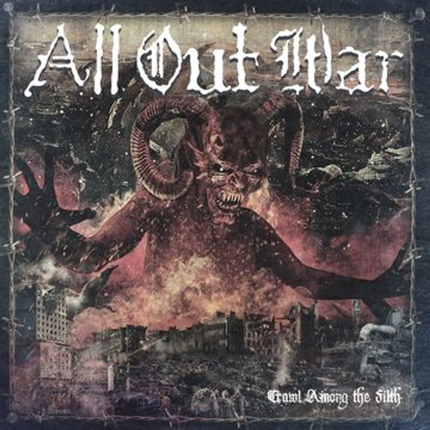All Out War Crawl Among the Filth Vinyl Record